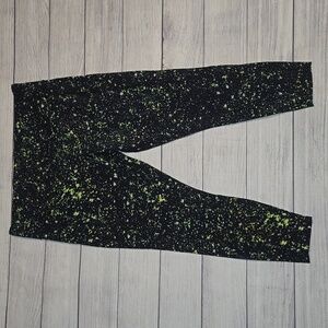 Lululemon Fast and Free High-Rise Tight 25" Sparks Fly Multi Size 18